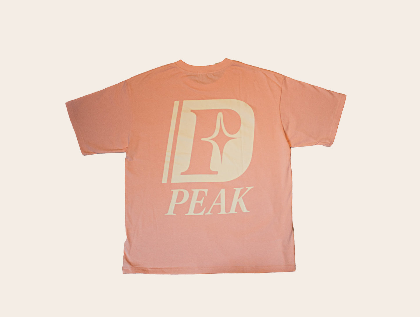 'Peak Insignia' Heavy Tee | Pink