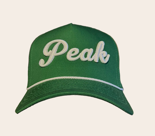 'Peak Green Rope Hat'