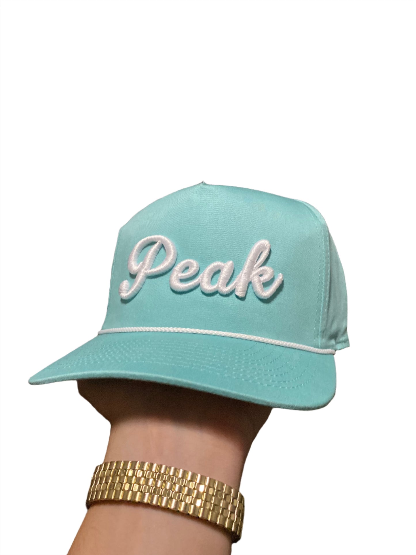 'Peak SeaGreen Rope Hat'