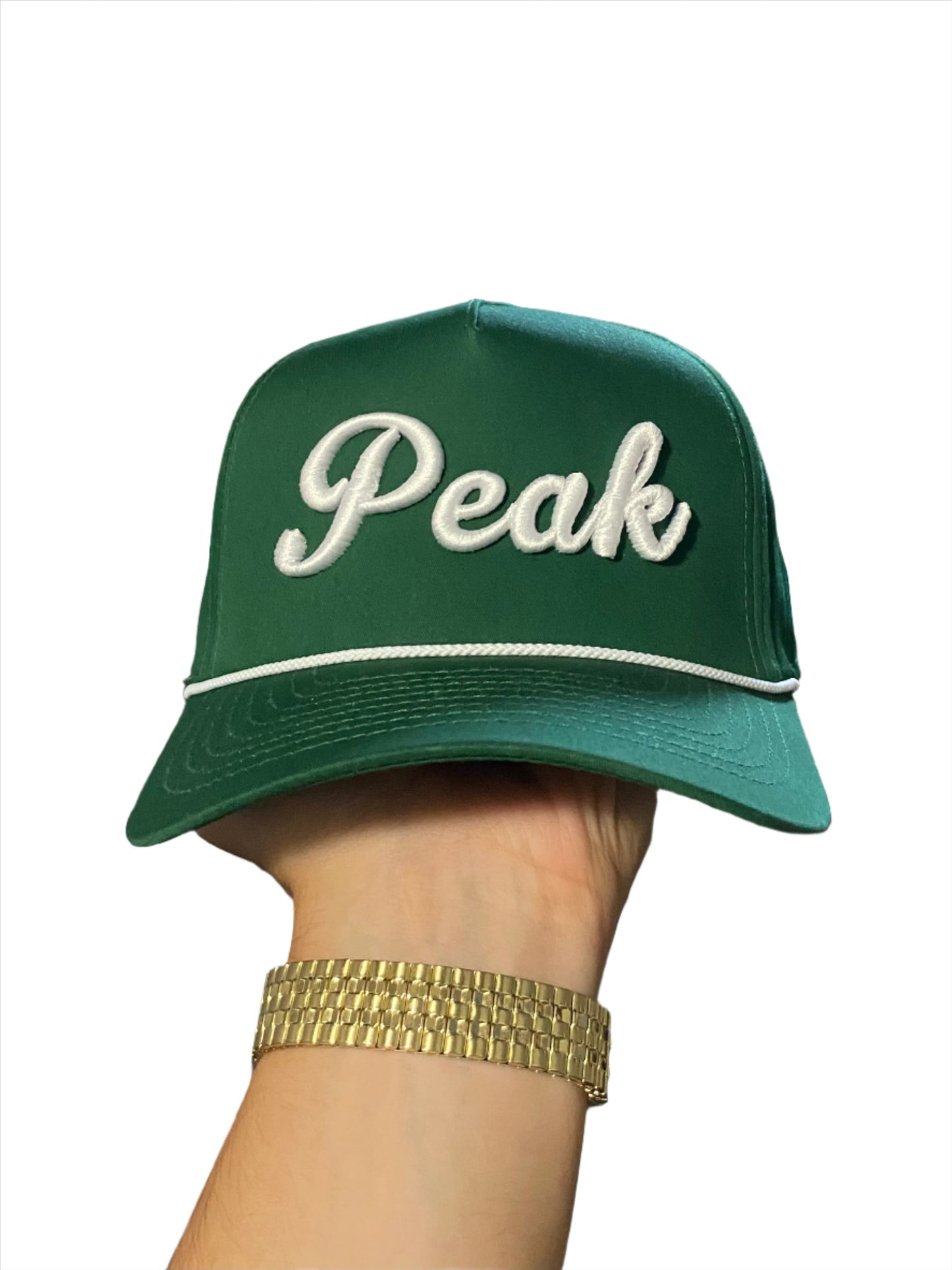 'Peak Green Rope Hat'