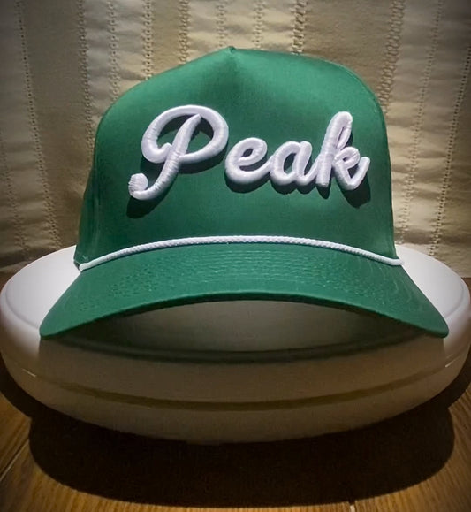 'Peak Green Rope Hat'