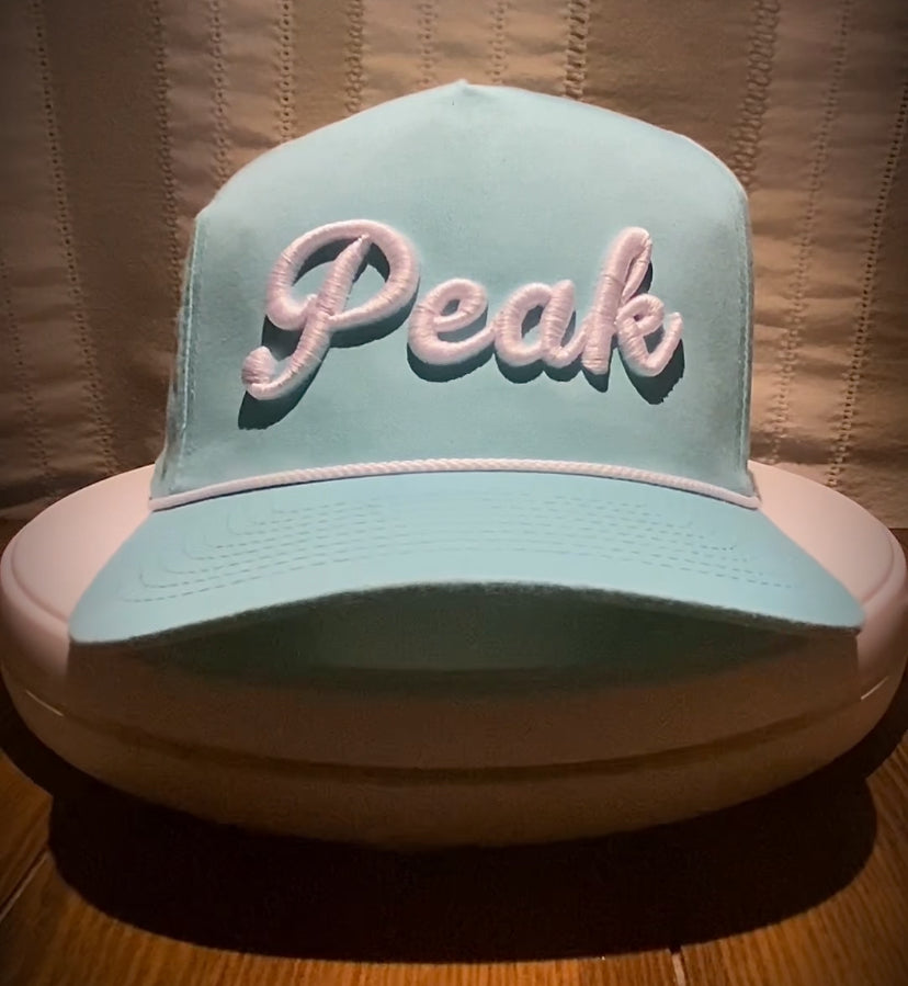 'Peak SeaGreen Rope Hat'