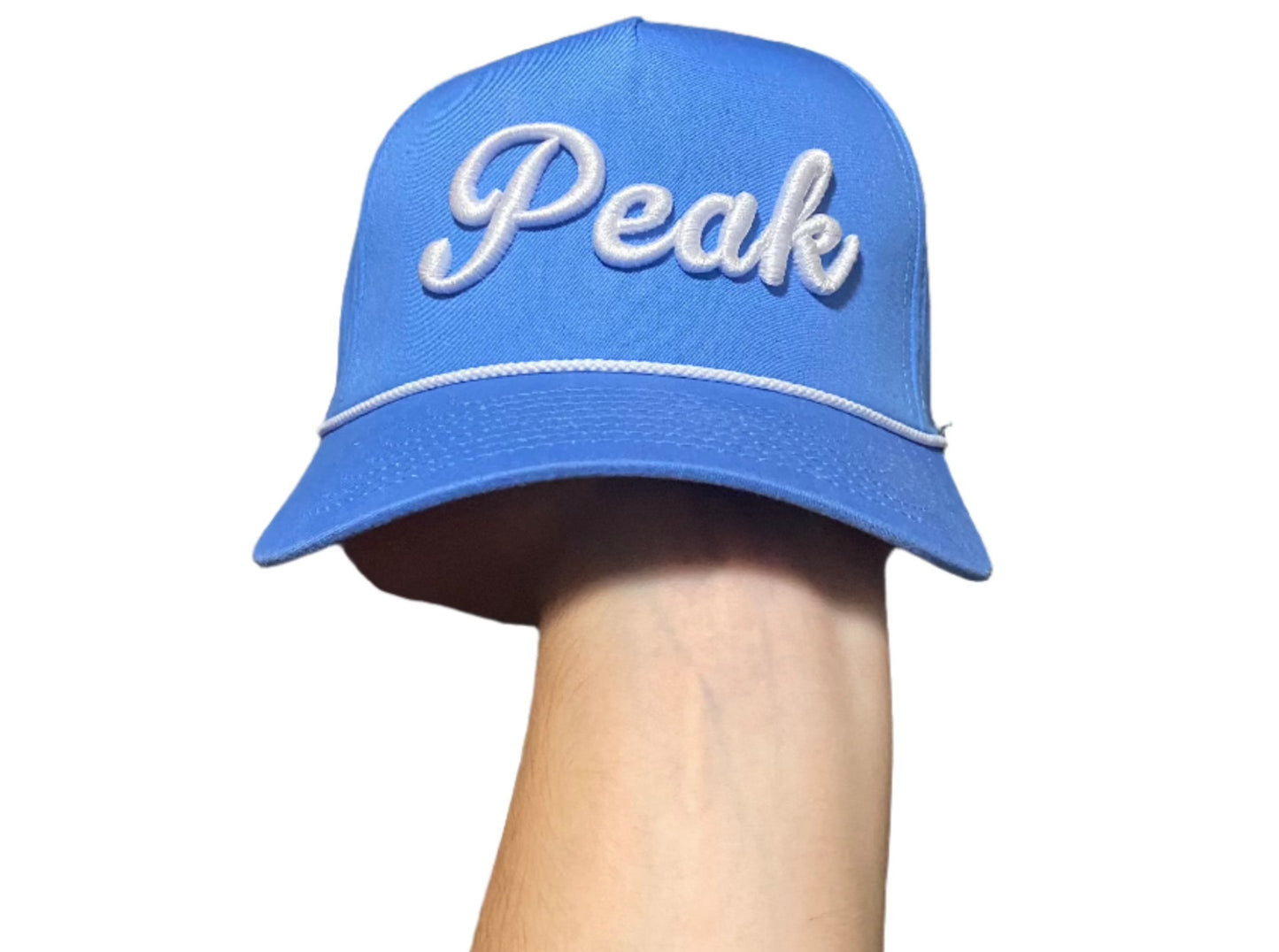 LIMITED EDITION 'Peak SkyBlue Rope Hat'