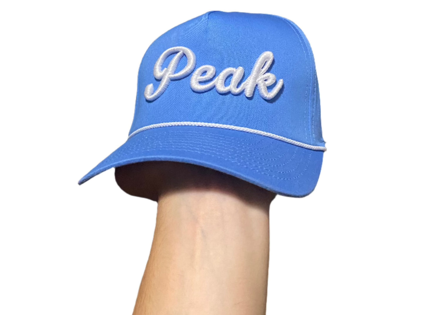 LIMITED EDITION 'Peak SkyBlue Rope Hat'